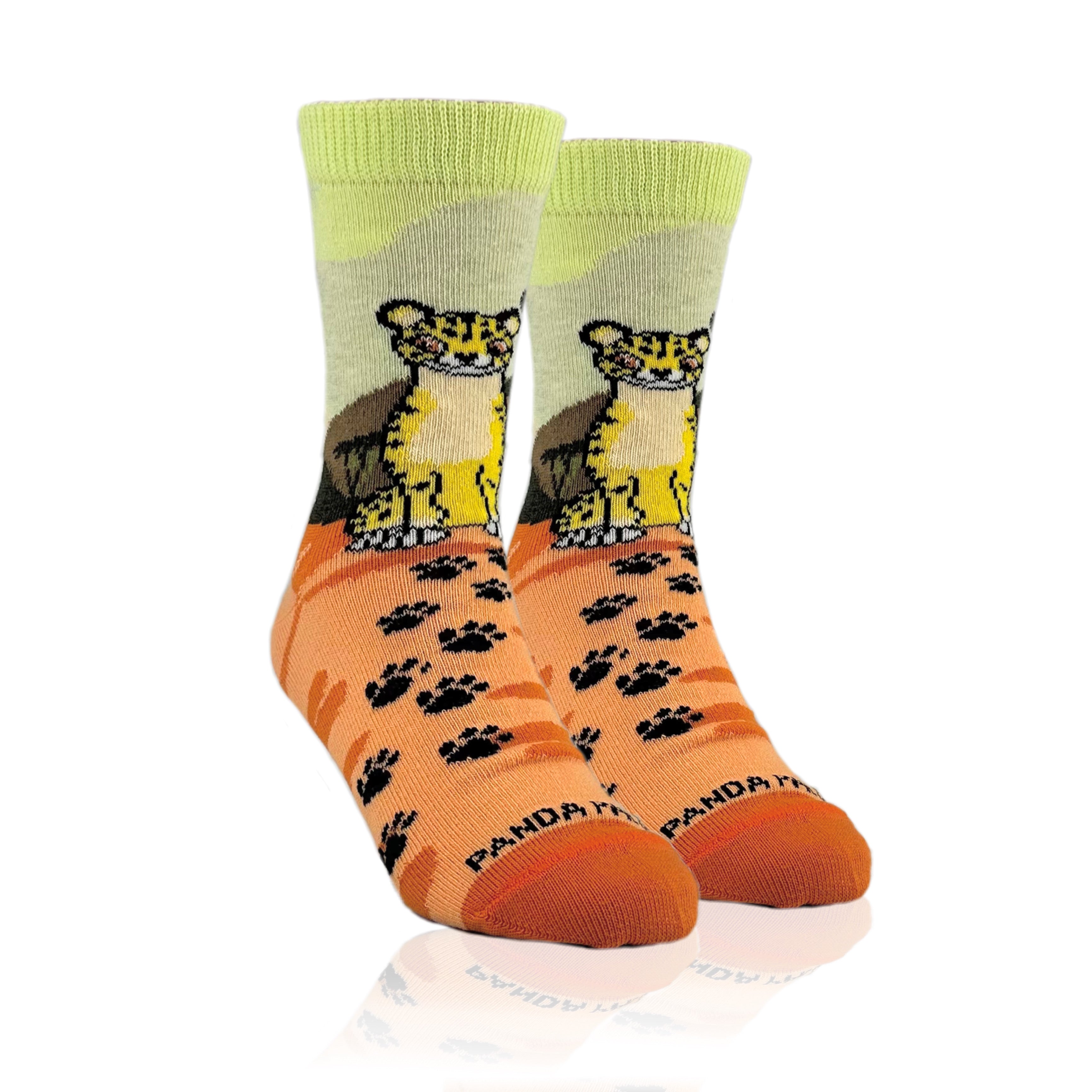 Chaussettes Cheetah de Sock Panda (Ges 3-7) Taille: Petit (Ge-3-5)