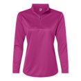 thumbnail image 1 of C2 Sport Chandail à Demi-Glissière pour Femmes, 2TG, Rose Vif, 1 of 1