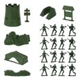 thumbnail image 4 of 100pcs Soldier Figurine Toys Soldier Molds Military Wargaming Plastic Model Kit, 4 of 8