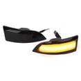 thumbnail image 3 of LED Side Mirror Turn Signal Light, Side Mirror Marker Lamp Bright High Temperature Resistance Easy Installation  Light Transmittance  For Car, 3 of 8