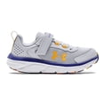 thumbnail image 2 of Under Armour Boy's Pre School Assert 9 Alternate Closure Sneaker, (108) Mod Gray/Bauhaus Blue/Rise, 13 Little Kid, 2 of 2