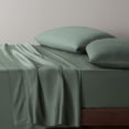 thumbnail image 1 of Allswell 300 Thread Count Soft & Silky 4-Piece Viscose from Bamboo Sateen Sheet Set, 1 of 8