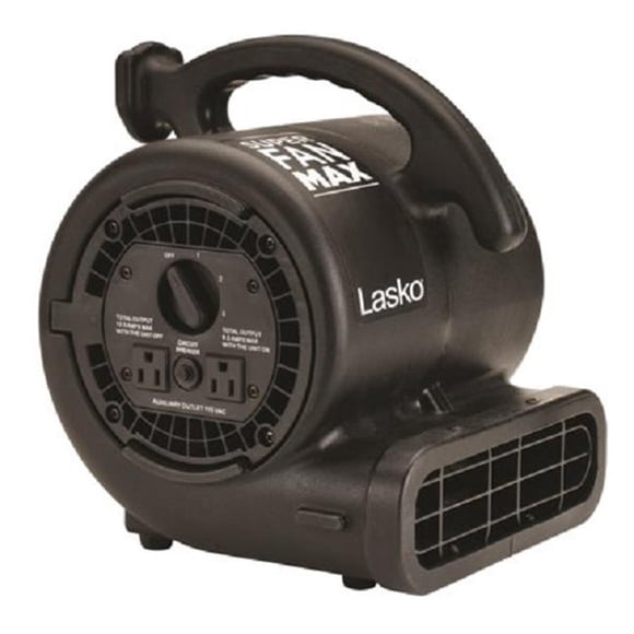 Lasko Products Super Fan Max Air Mover, Noir