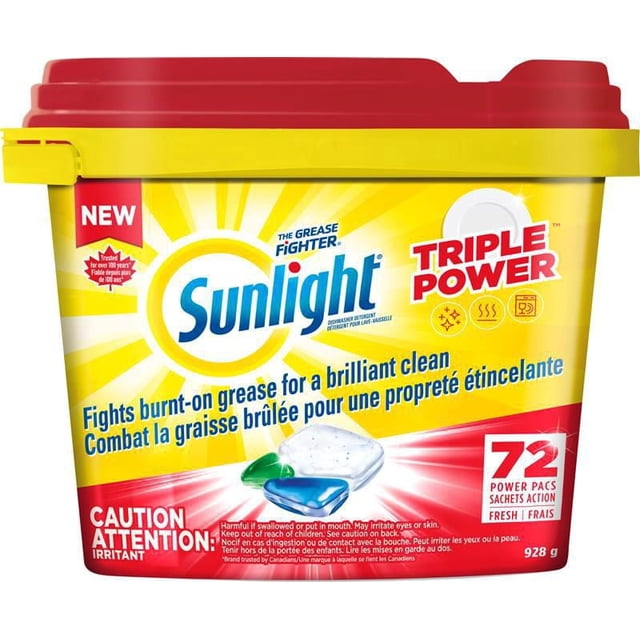 Sunlight®, Triple Power™ Détergent pour lave-vaisselle