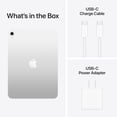 thumbnail image 4 of Apple iPad 11″ Wi-Fi Tablet | A16 Chip, 128GB Storage, Liquid Retina Display (Silver, Open Box), 4 of 4