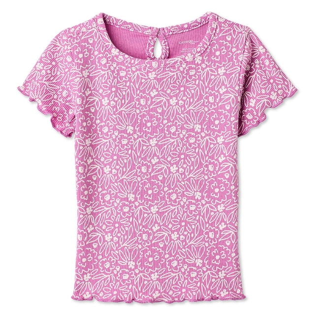 T-shirt côtelé George pour bébés filles