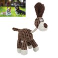 thumbnail image 4 of Dog Chew Toy, Anxiety Reduction Durable Teeth Grinding Washable Comfortable Interactive Pet Squeaky Toy  For Small Medium Large Dogs Brown,Grey,Beige, 4 of 8