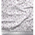 thumbnail image 1 of Soimoi Modal Satin Fabric Ghost Halloween Fabric Prints by Yard 42 Inch Wide, 1 of 3