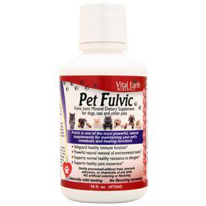 Vital Earth Minerals Fulvic pour Animaux 16 fl.oz