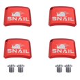 thumbnail image 1 of Yimiti 4Pcs Chainring Bolts Road Bike Single Speed Screws Square Aluminum Nut,Red, 1 of 9