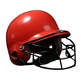 thumbnail image 3 of Lipstore Baseball Batting Helmet with Face Sports Softball Red, 3 of 8
