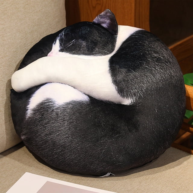 ABPWLY Cats Pillow Toy Cats Doll Children's Doll Futon Tatami Cushion 17.71in Clearance Side Sleeper Pillow Canada Days Big Pillows for Bed Pillow