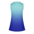 thumbnail image 5 of LSLJS Débardeur Femme Été Couleur Dégradée Col Rond Sans Manches Tunique Décontractée Hauts Blouse, Débardeurs Femme, 5 of 5