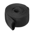 thumbnail image 1 of Unique Bargains 1.8' ID 6.5FT Nylon Protective Hose Sleeve, Cable Cover Sheath Protection, Black, 1 of 4