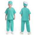 thumbnail image 2 of TOPTIE Costumes de Chirurgien pour Enfants, Robe d'Uniforme de Fête d'Halloween pour Garçons et Filles de 3 à 6 Ans, 2 of 7