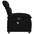 thumbnail image 3 of vidaXL Fauteuil Inclinable de Massage en Similicuir Noir, 3 of 5