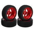 thumbnail image 4 of ANGGREK RC Car Tire, 4Pcs Drift Wheel Set For Replacement, 4 of 8