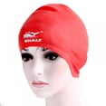 thumbnail image 1 of Silicone Swimming Cap Ear Protection Men And Women Long Hair Waterproof Diving Cap, 1 of 8