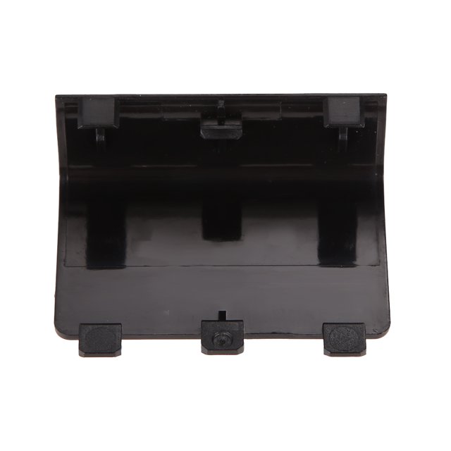 5pcs Battery Shell Lid Replacement Battery Shell Lid Back Cover Black Accessories for XBOX ONE Wireless Controller
