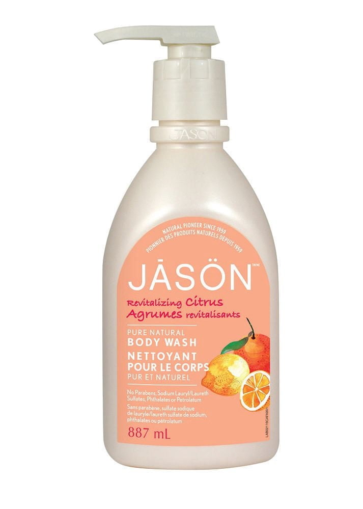 Jason Agrumes Revitalisants Nettoyant pour le Corps Pur et Naturel