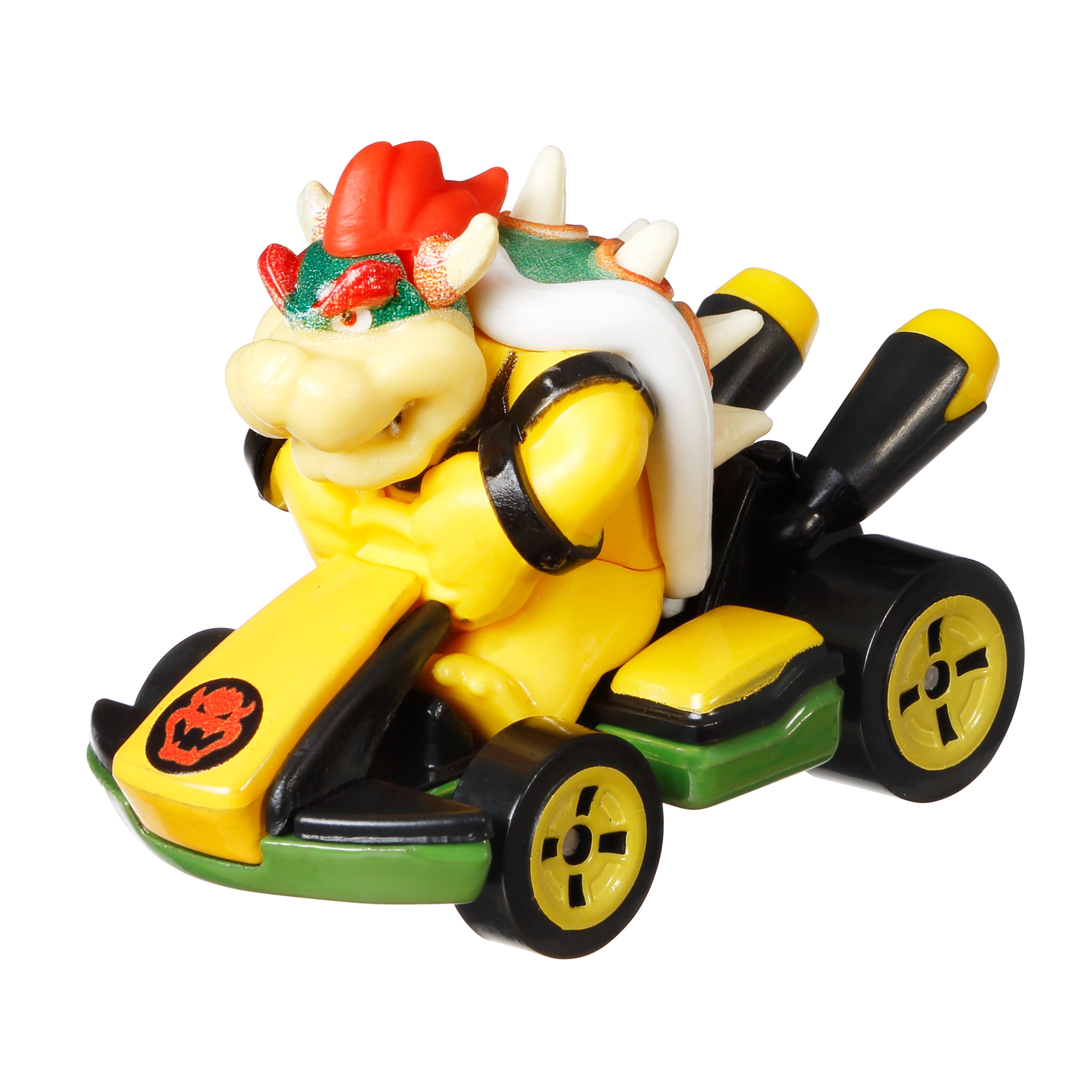 Kart Bowser de Mario Kart sous forme de véhicules Hot Wheels en métal moulé sous pression à l’échelle 1:64