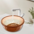 thumbnail image 1 of Extra Large Plastic Wash Tub - Blue/Coffee, Size 32x25x12cm - Sturdy Design for Kitchen, Bathroom, or Camping Multipurpose Use, 1 of 2