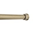 thumbnail image 1 of Tailor & Taylor 1 Inch Decorative Curtain Rod, 96 inches Width Windows Rod with Y Style Bracket with Metal Wall Mount Brackets Finials for Living Room, Kitchen and Windows (Black), 1 of 1