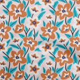 thumbnail image 1 of oneOone Velvet Light Pink Fabric Florals Craft Projects Decor Fabric Printed By The Yard 58 Inch Wide, 1 of 4