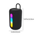 thumbnail image 3 of Bdday Haut-Parleur Sans Fil Bluetooth 5.3 Extérieur Pratique Portable Effet Lumineux RGB Mini Audio Bluetooth, 3 of 8