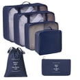 thumbnail image 1 of pstuiky 1-Piece Travel Storage Bag Set Multifunctional Packing Organizer Cotton Linen Storage Bag for Travel Organization, 1 of 5