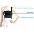thumbnail image 3 of Solmyr Broken Rib Brace, Rib and Chest Binder Belt for Men and Women, Rib Cage Protector Wrap Rib Belt for Sore or Bruised Ribs Support, Broken Sternum, Dislocated Ribs Protection, Pulled Muscle Pain, 3 of 4