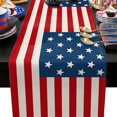 thumbnail image 4 of mtvxesu Independence Day Decorations, Independence Day Hanging Decorations 4th of July Patriotic Day Table Runner Independence Day Kitchen Living Room Table Decoration for Home Party Decoration, 4 of 7