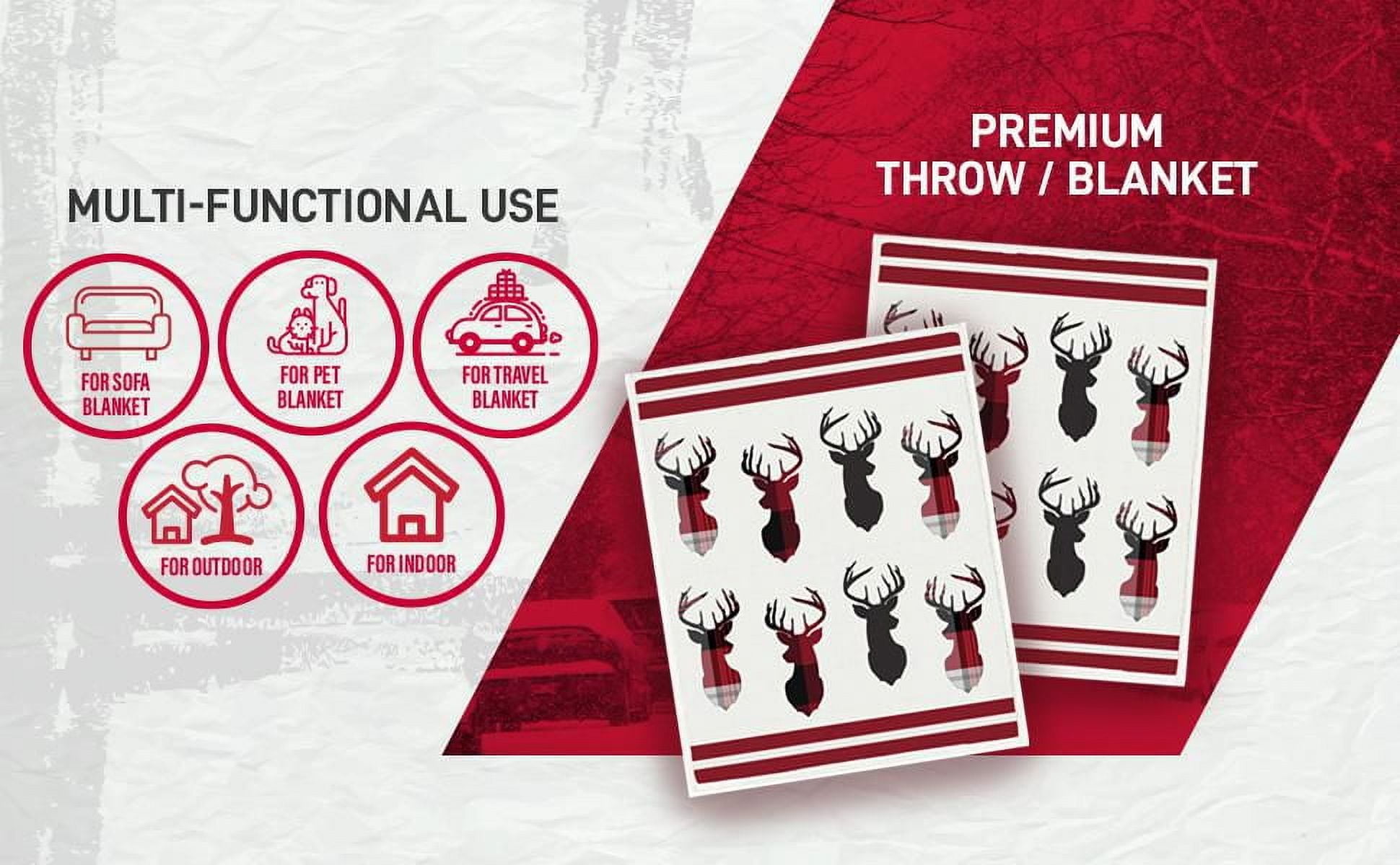 Photoreal Throw Deer Shield