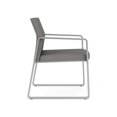 thumbnail image 4 of Gansett Reception Waiting Room Guest Chair / Silver Steel / Light Gray, 4 of 7