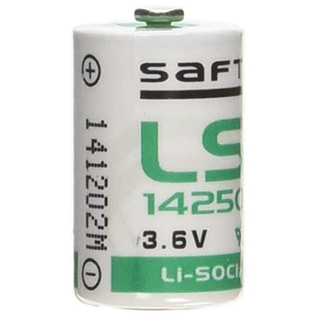Saft LS14250 Lot de 5 Batteries au Lithium 3,6 V
