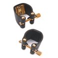 thumbnail image 4 of Saxophone Mouthpiece Leather Fastener Clip Ligatures for Alto Sax Accessories, 4 of 7