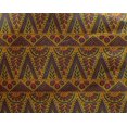 thumbnail image 4 of oneOone Georgette Viscose Fabric Geometric & Floral Block Printed Craft Fabric BTY 42 Inch Wide, 4 of 4