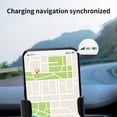 thumbnail image 4 of LSLJS Smart Mobile Phone Vehicle Wireless Charger 15W Car Fast Charging Type-C Interface 360 Degrees Rotatable Phone Car Navigation IOS and Android Universal, Home Accessories, 4 of 9