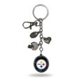 thumbnail image 1 of Porte-clés Charme des Steelers de Pittsburgh, 1 of 1