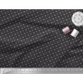 thumbnail image 1 of Soimoi Black polyester Crepe Fabric Anchor Hook & Small Country Flag Printed Fabric 1 Yard 52 Inch Wide, 1 of 3