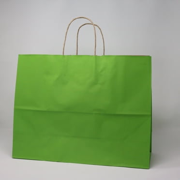 Sacs-boutiques en Papier Colorés avec Poignées pour Mariage, Cadeau d'Invité, Remerciement et Plus, Sacs-Cadeaux Économiques Haut de Gamme Mesurant 16” L x 6” P x 12” H (25, 50, 100, 250 Unités) - Creative Bag