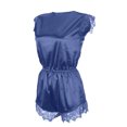thumbnail image 5 of RKSTN Ensembles de Pyjama pour Femmes 2 Pcs Manches Courtes Pyjamas Décontractés Vêtements de Maison Doux Confortables, 5 of 5