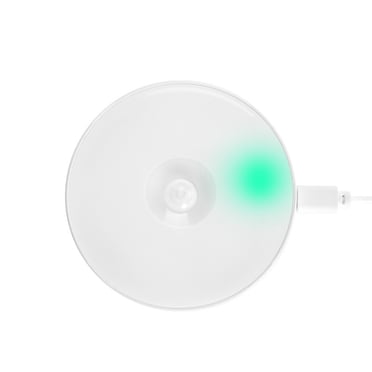 Motion Sensor Night Light with 6 LED Bulbs, 180 Lumen Soft Illumination, 10 ft Sensing Range, Rechargeable 400 mAh Battery, USB Charging, for Bedroom Cabinet Wardrobe