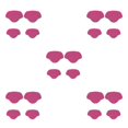 thumbnail image 3 of mmirethe Semelles Souples Talon Talon pour Talons Hauts Support Talon Réparation Bâton rose Rouge 5Set, 3 of 6