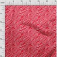 thumbnail image 3 of oneOone Cotton Poplin Red Fabric Animal Skin Sewing Craft Projects Fabric Prints By Yard 42 Inch Wide, 3 of 4
