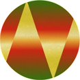 thumbnail image 1 of Ahgly Company Tapis Rond Lavable en Machine Intérieur Transitionnel Acajou Brun, 5 Pieds Rond, 1 of 7