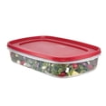 thumbnail image 4 of Rubbermaid Easy Find Lid, Contenant de stockage des aliments, 9.5 Litre, Rouge, 4 of 5