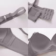 thumbnail image 4 of fheaev Soutien-Gorge 3 Pcs Grande Taille pour Femmes Soutiens-Gorge Sans Fil Sans Armature Imprimé Rassemblé Grande Taille Sans Armature Bretelles Réglables Couverture Complète Rehausseur Soutiens-Gorge Quotidiens sous-Vêtements, 4 of 6
