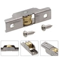 thumbnail image 3 of Old-Fashioned Sliding Shutter Pulley Screen Shutter Stainless Steel Copper Wheel 12Mm Single Groove, 3 of 9
