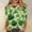 05-Green st patricks day shirts womens, variant on Mceream St Patty's Day Shirt Women 2026 Casual Plus Size Crew Neck 3/4 Sleeve Irish Clover Tees Funny Saint Patrick's Tunic Tops Graphic Summer Shirts Green L